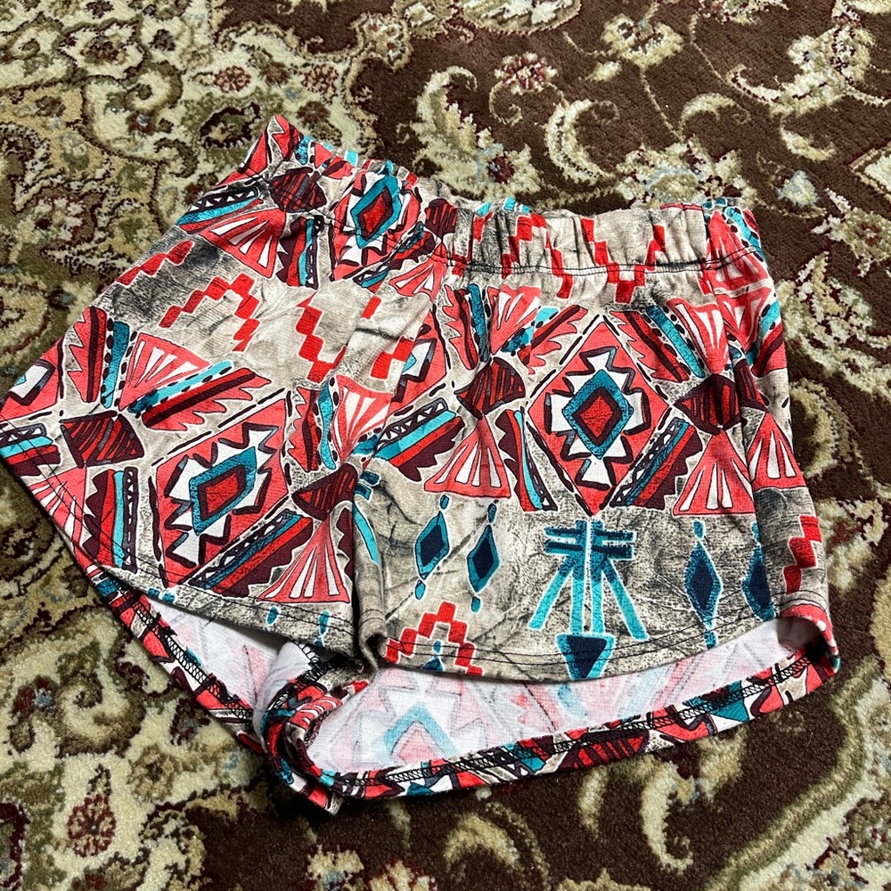Aztec Print Women's Shorts